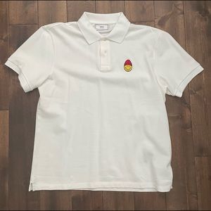 Never worn Ami smile white polo